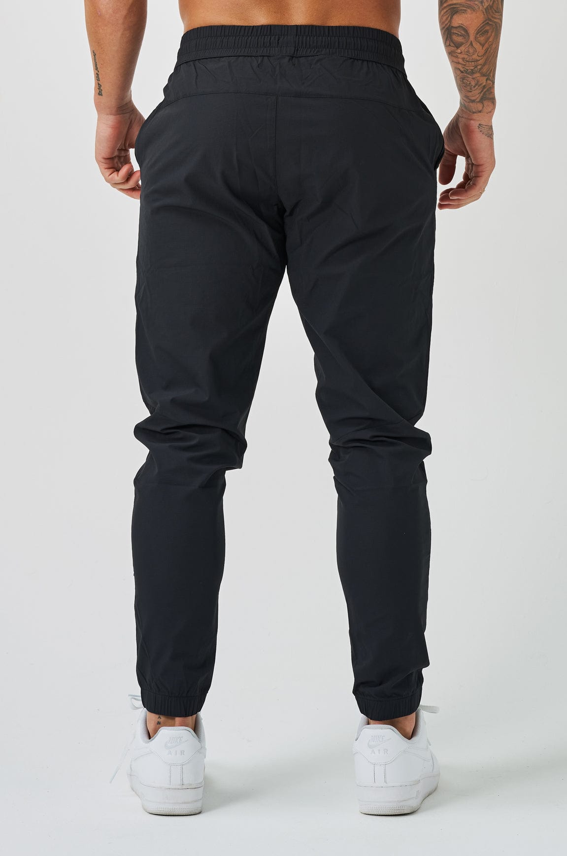 TRACKSUIT JOGGERS - BLACK