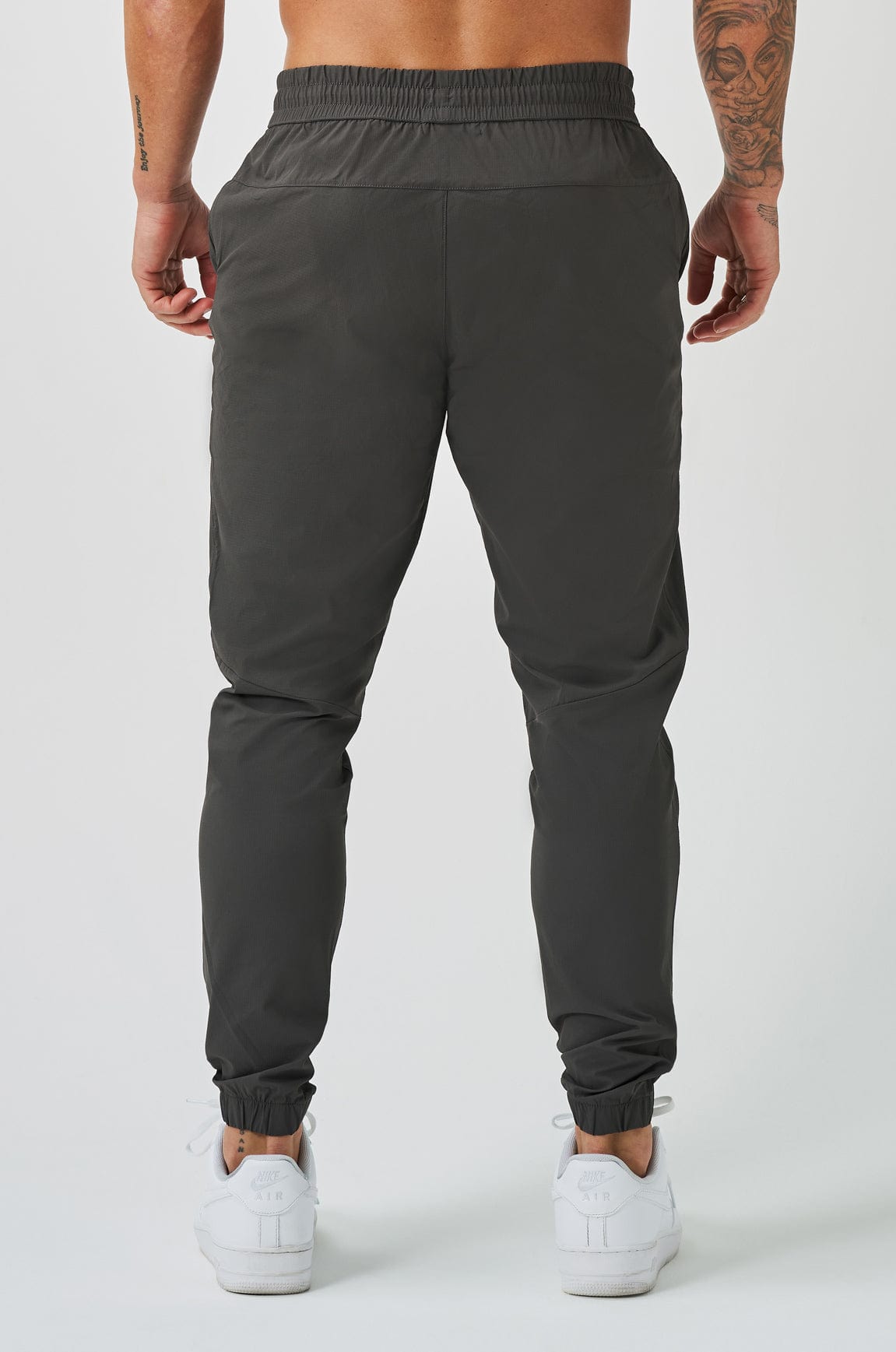 PANTALON DE SURVÊTEMENT JOGGERS - GRIS FONCÉ