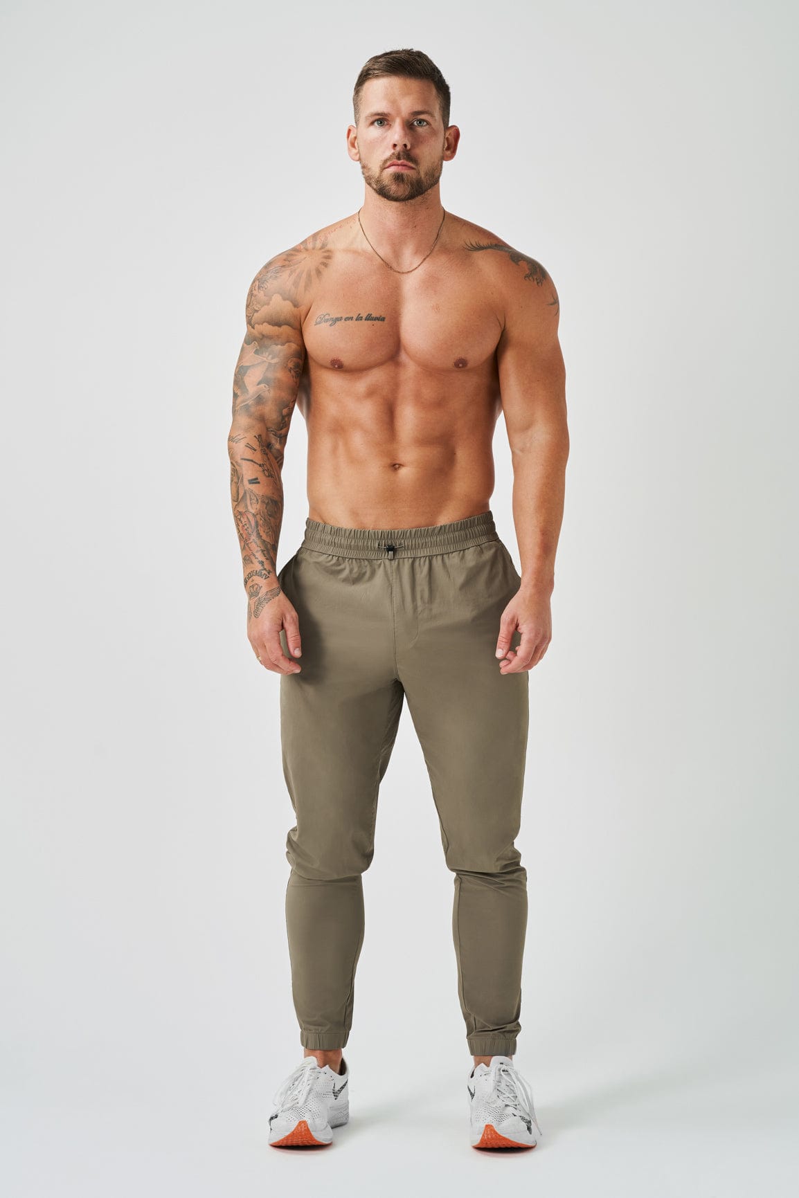 TRAININGSANZUG JOGGER - KHAKI