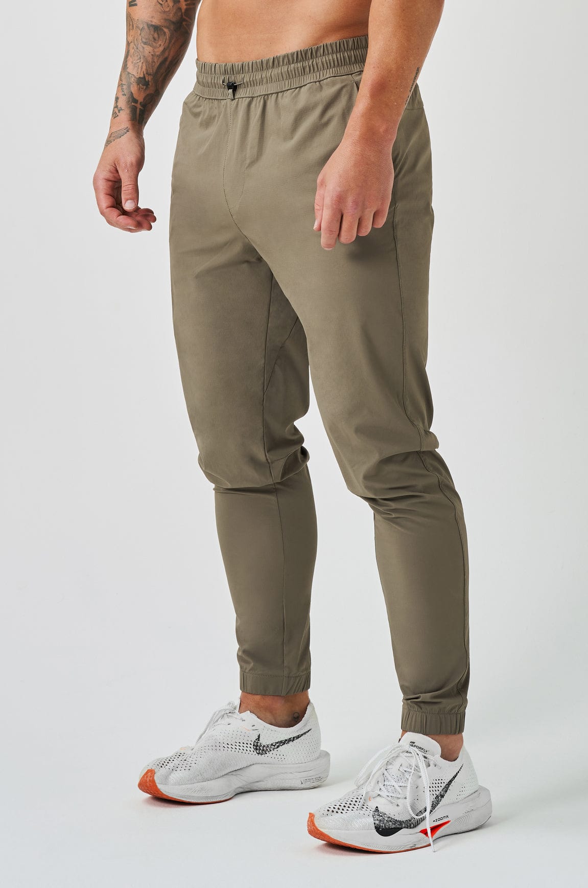 PANTALON DE SURVÊTEMENT JOGGERS - KAKI