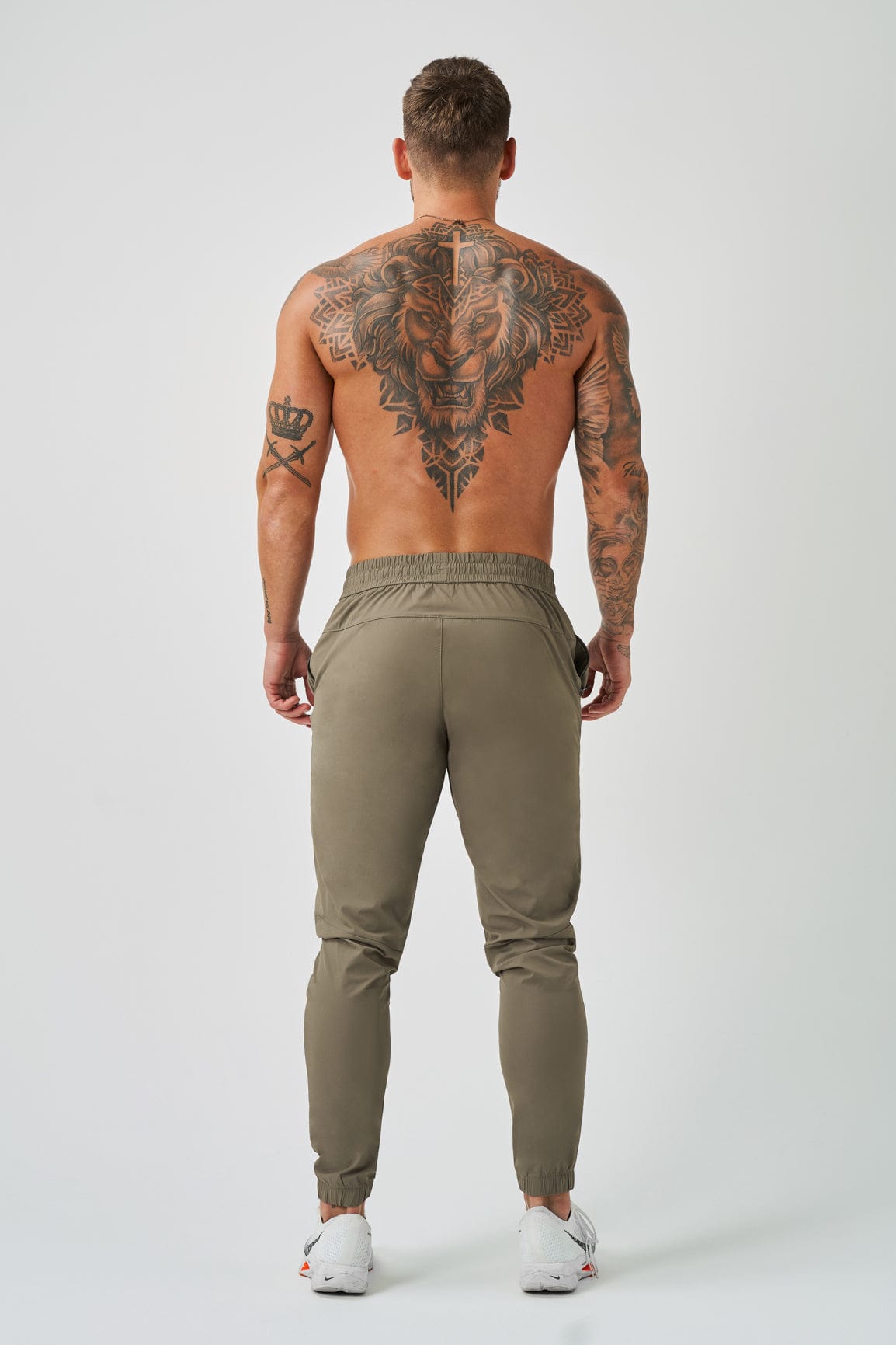 TRAININGSANZUG JOGGER - KHAKI