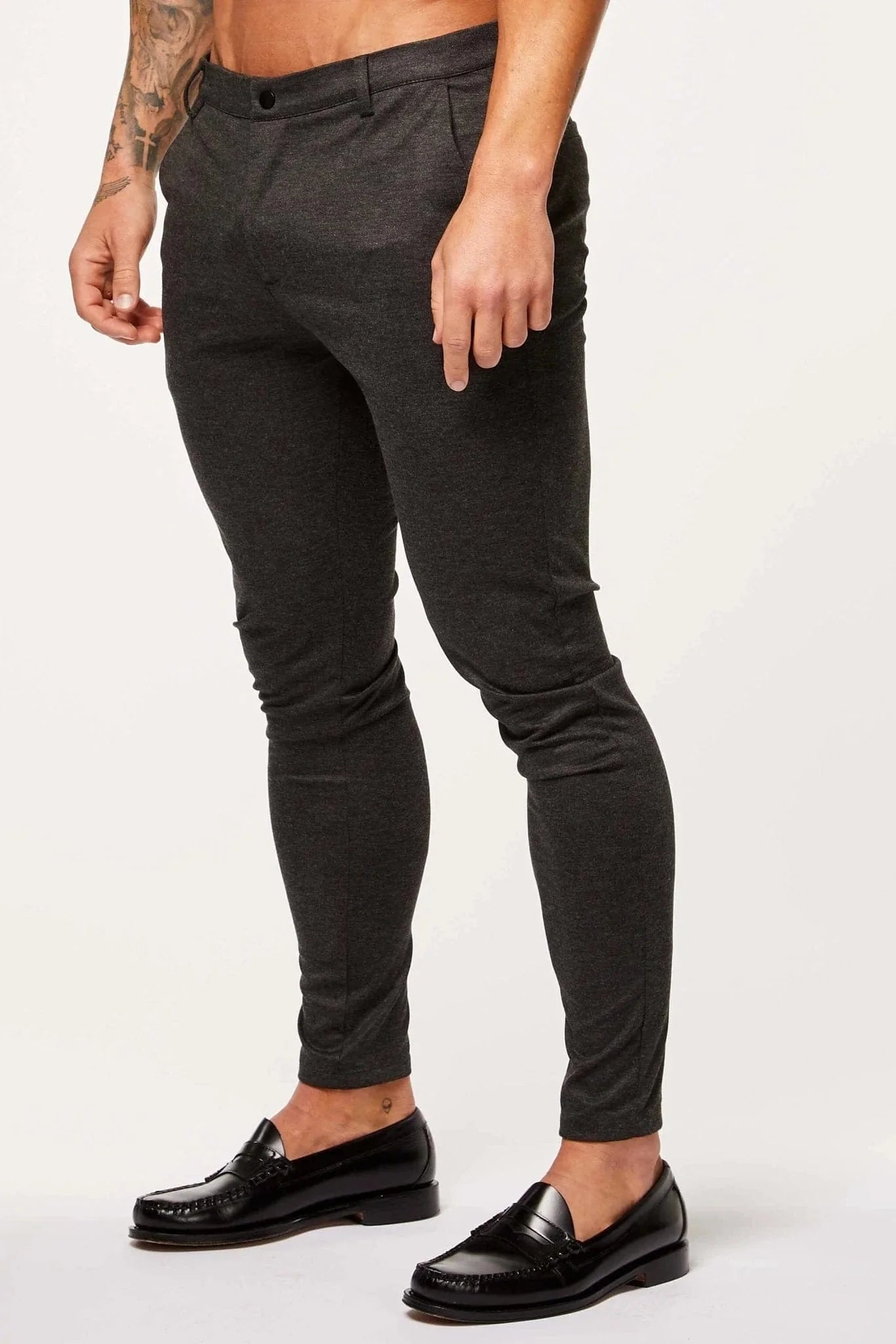 PANTALON GRAIN - CHARBON