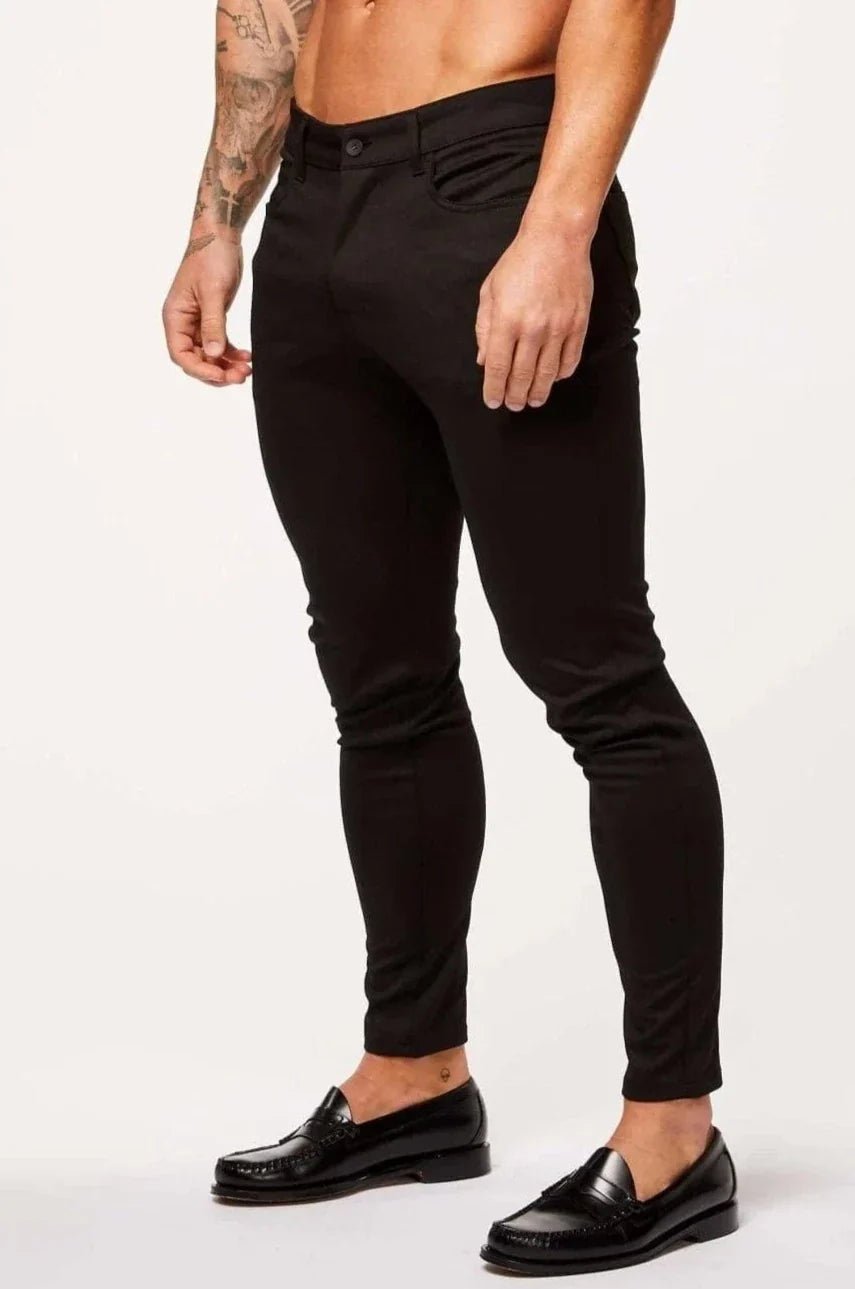 PANTALON LUSTRE - NOIR