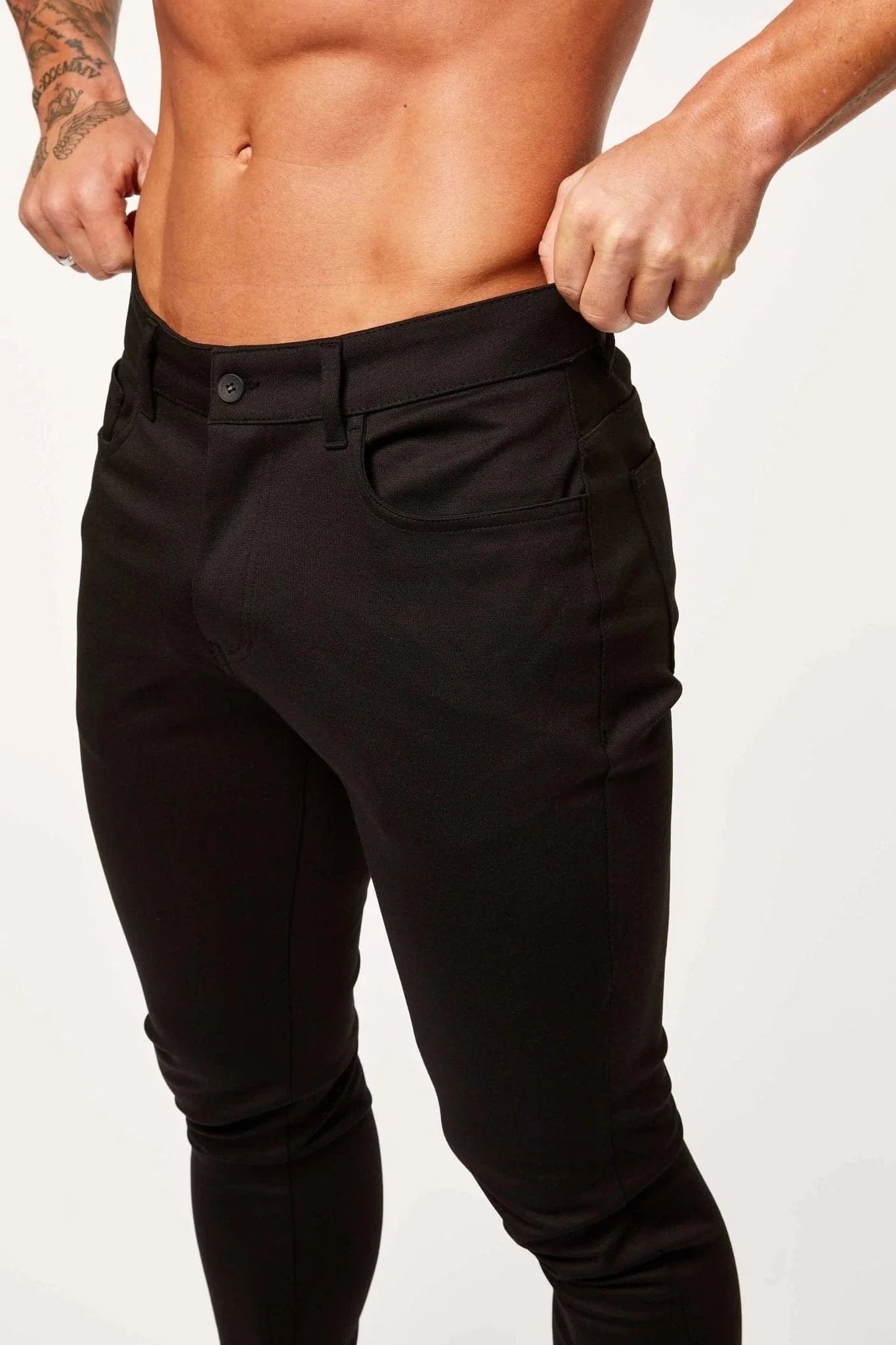 PANTALON LUSTRE - NOIR