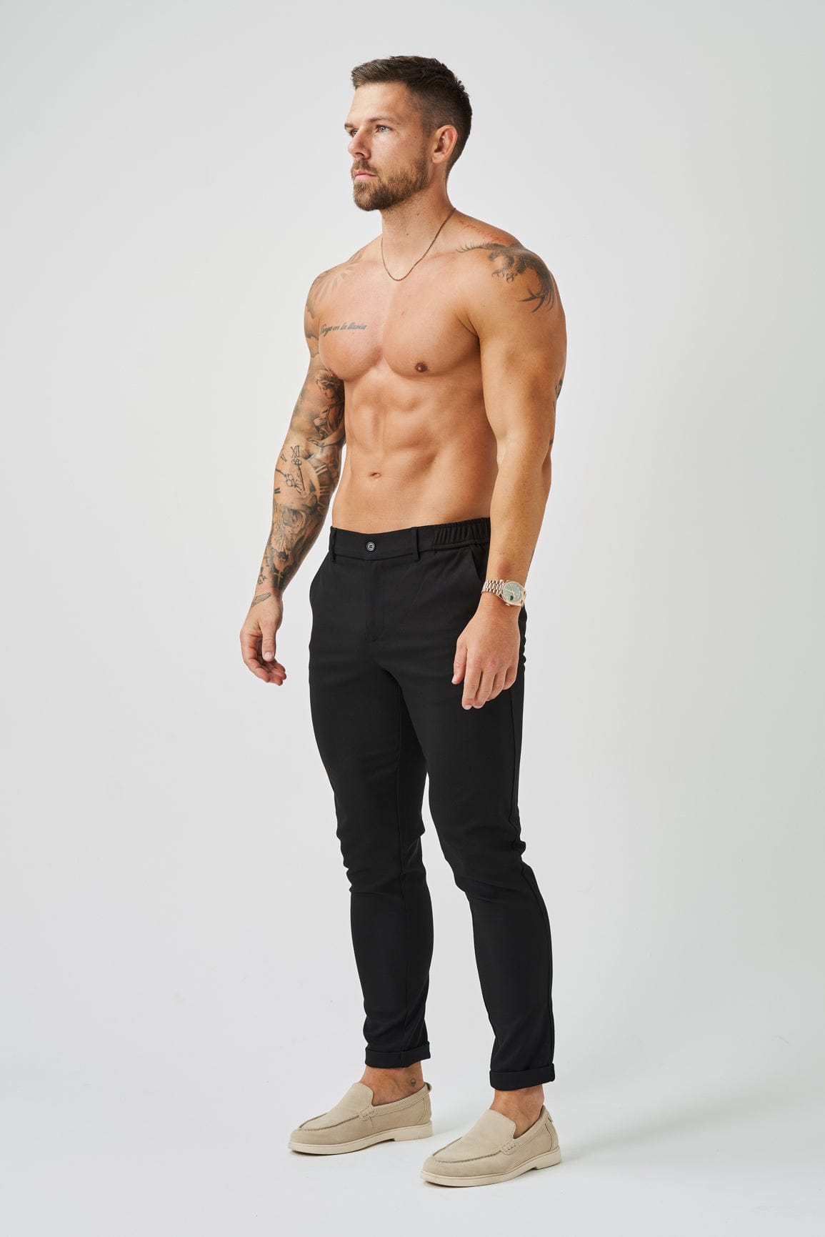 RESORT TROUSER - BLACK