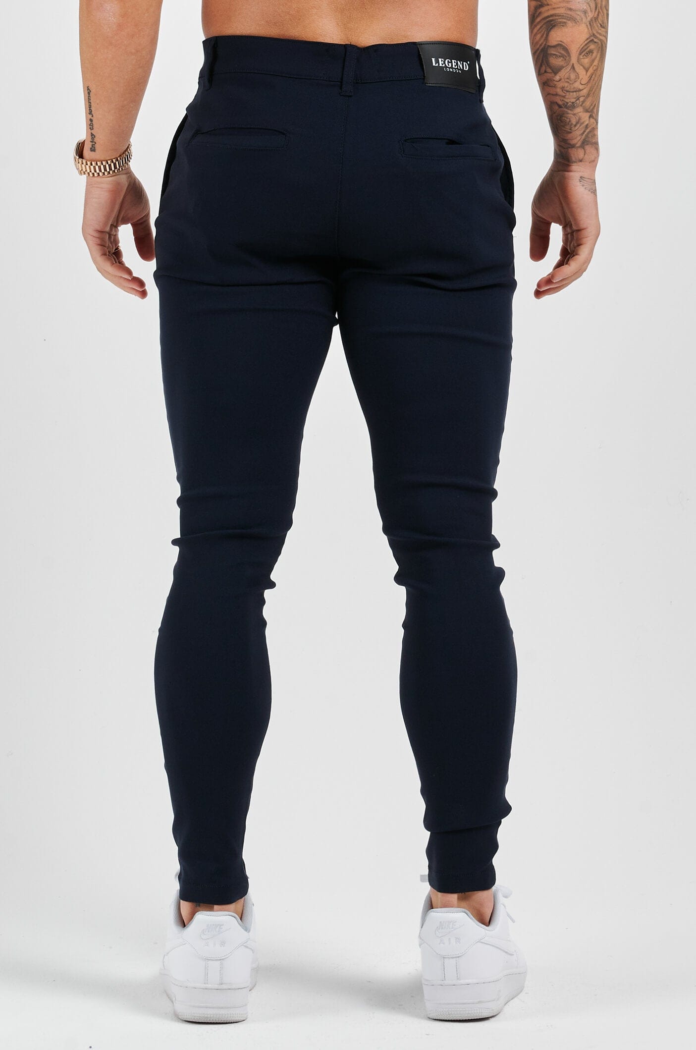 STRETCH COMFORT TROUSER - NAVY