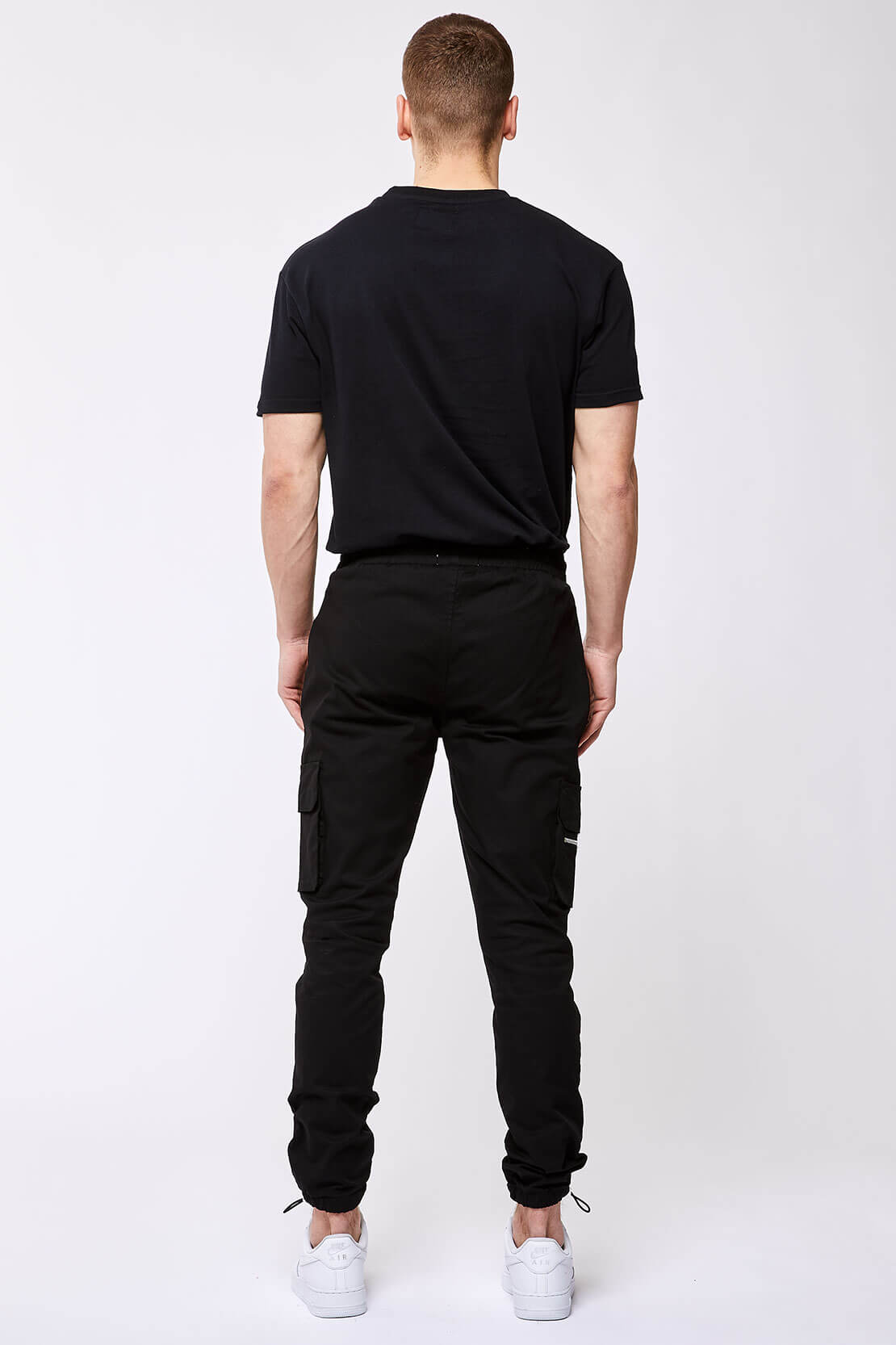 UTILITY CARGO PANTS - BLACK